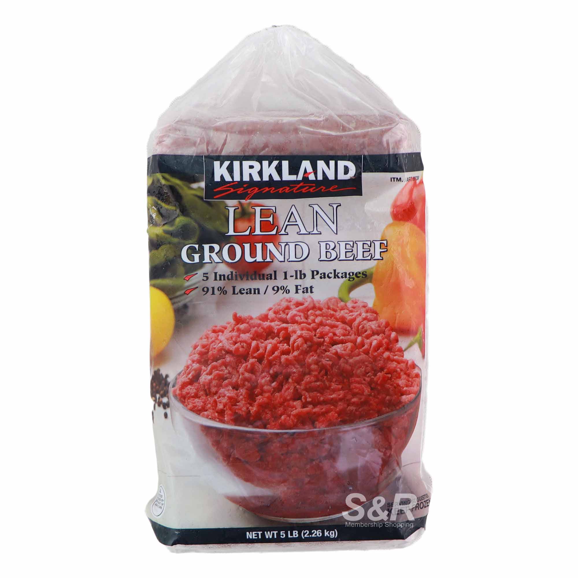 Kirkland Signature Lean Ground Beef 2.26kg Kirkland Signature Lean Ground Beef 2.26kg